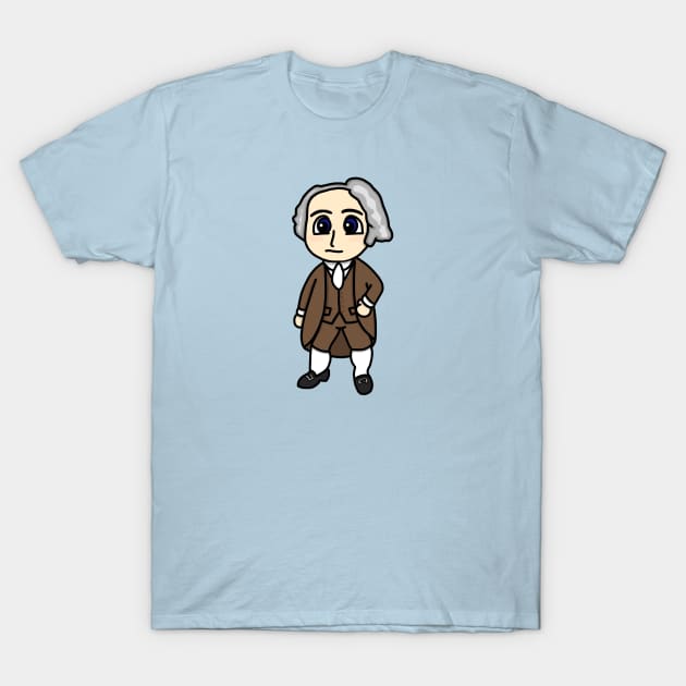 Chibi John Adams (Small Print) T-Shirt by Aeriskate